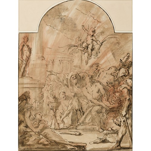 The Persecution of Saints Felix and Fortunatus